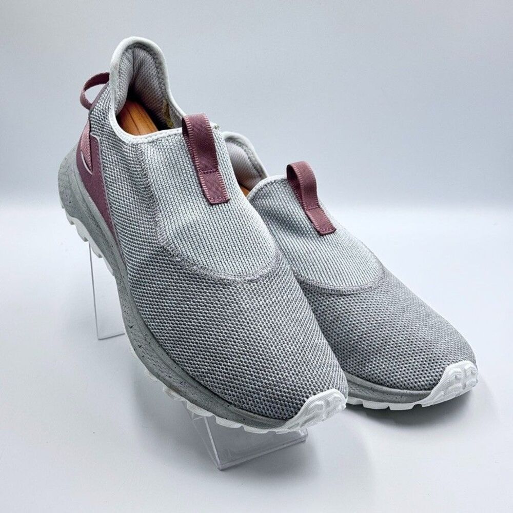 Merrell Slip On Sneakers Women 9.5 Gray Mauve Mesh Trail Hybrid J005470